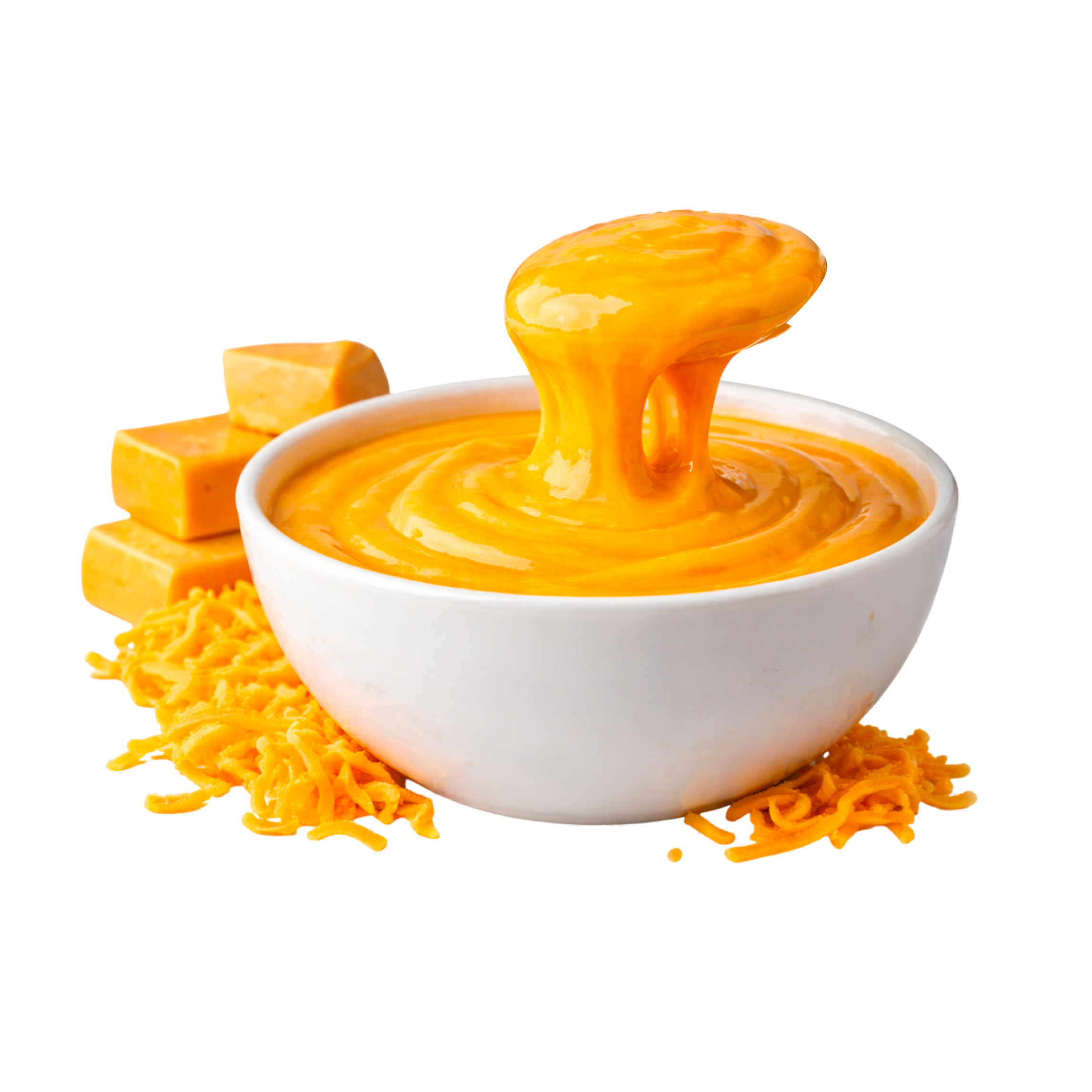 Melted Cheddar Cheese
